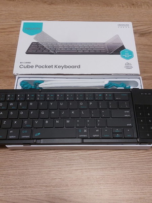 Nillkin Cube Pocket Keyboard νέα, сгъваема Bluetooth с тъчпад и нумпад