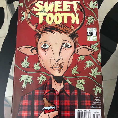 Sweet Tooth 1 new, 1st appearance, Vertigo DC Comics 2009