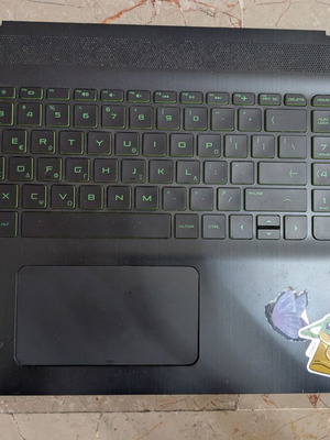 HP Pavilion 15-bc Greek Backlit Keyboard with Touchpad like new