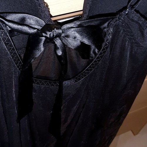 Baby doll Zara with push up bra 80B, large, black, new