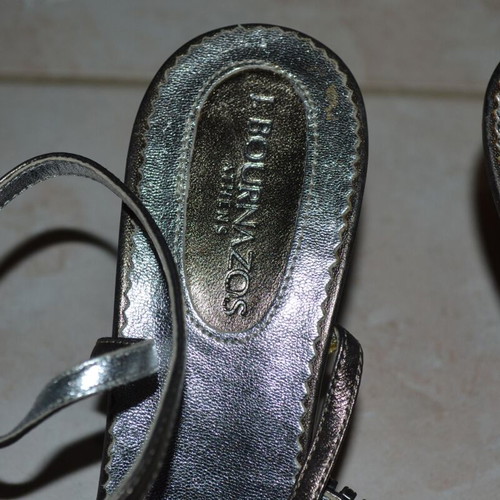 Bournazos sandals like new, leather, size 37