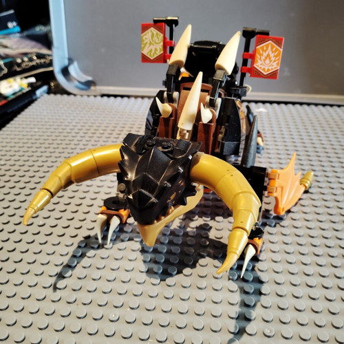 Lego Ninjago Cole Earth Dragon used, original set missing one orange wing
