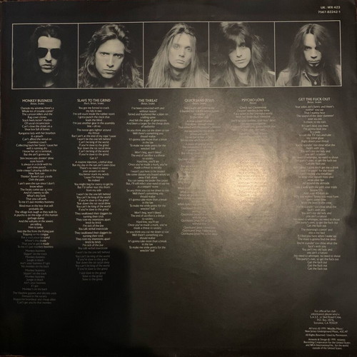 Skid Row Slave To The Grind vinyl new, Alsdorff pressing