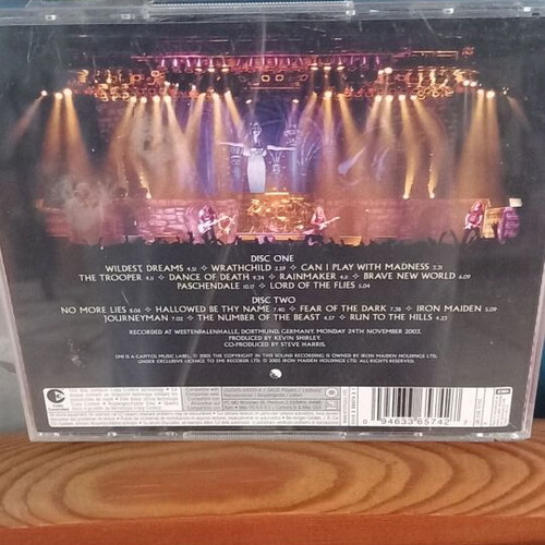Iron Maiden Death on the Road κασετίνα 2 CD