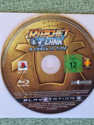 Ratchet & Clank: A Crack in Time παιχνίδι PS3 σαν καινούργιο μόνο δίσκος