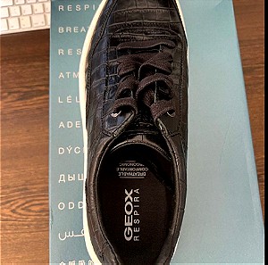 Geox  δερμάτινο παπούτσι black size 44 new !!!