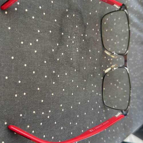 Ralph Lauren Prescription Glasses used, red, photochromic lenses