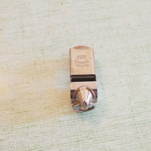 The ACME Thunderer Vintage Metal Whistle Made in England like new