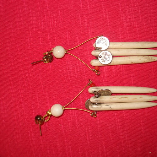 Vintage unique earrings used