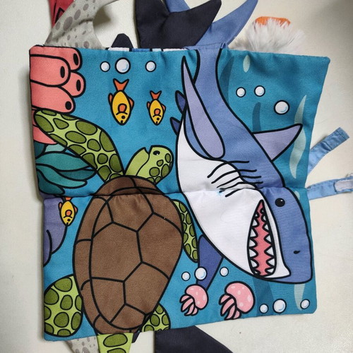 Baby book like new with bright colors