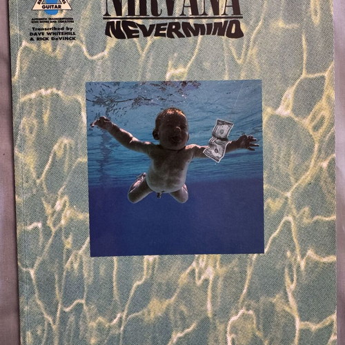 Nirvana Nevermind songbook like new, Greek