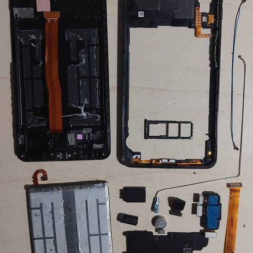 Samsung Galaxy A7 2018 SM-A750FN used spare parts