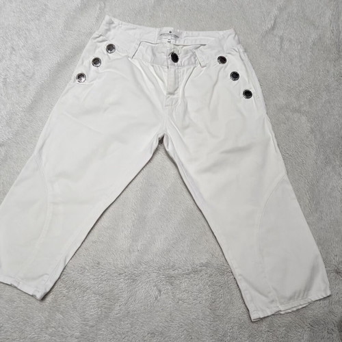White 3/4 Pants size S like new