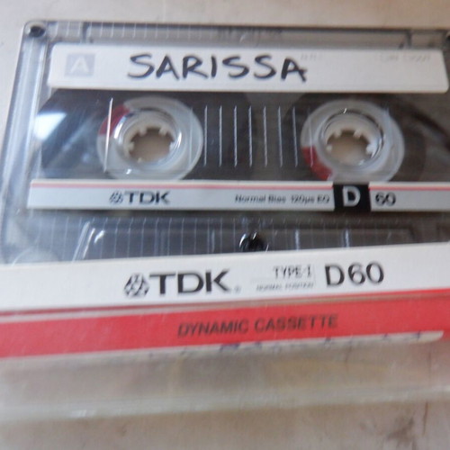 Sarissa Greek heavy metal rare authentic demo cassette used, 1986 edition