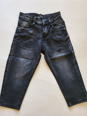 Black jeans for 2-year-old boy like new with nice details