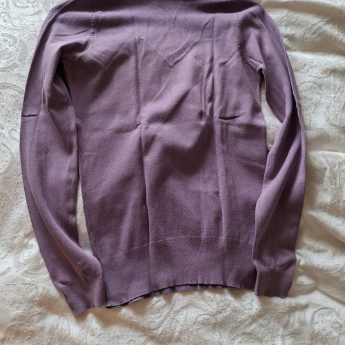 Women's blouse used, size S, purple