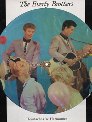 The Everly Brothers Heartaches 'n' Harmonies Picture Disc LP like new