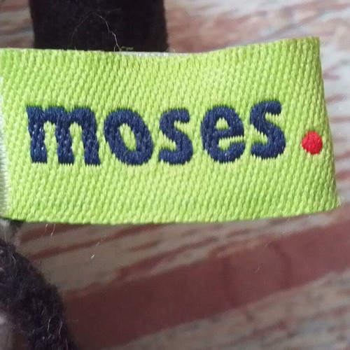 Moses finger puppet zebra plush toy like new