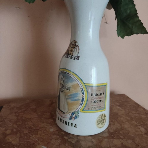 Vase used, height 27cm