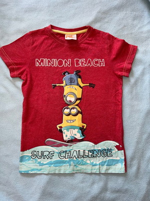 Μπλουζάκι T-shirt Next για αγόρι 5-6 ετών μεταχειρισμένο, κόκκινο