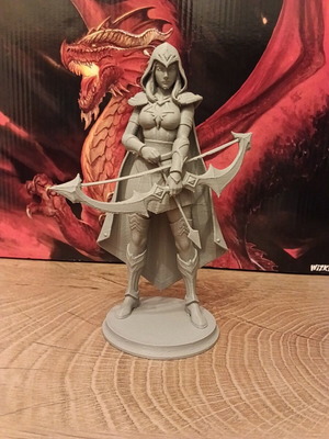 Φιγούρα Ashe από League of Legends ρητίνης, σαν καινούργια, 15 εκ.
