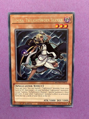 Lumina, Twilightsworn Shaman Yu-Gi-Oh! Spellcaster Effect Monster σαν καινούριο