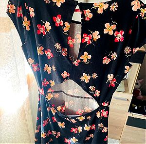 Λουλουδένιο φόρεμα ( Μ )
