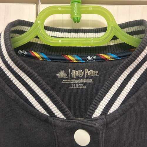 Marks and Spencer college jacket like new, unisex, black and white