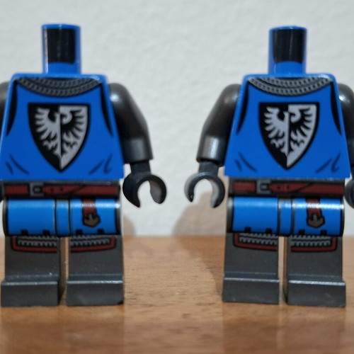 Lego Classic Castle Black Falcon Knight torso and legs