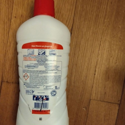 Ajax Kloron Cleaner with Chlorine Lemon 1lt new