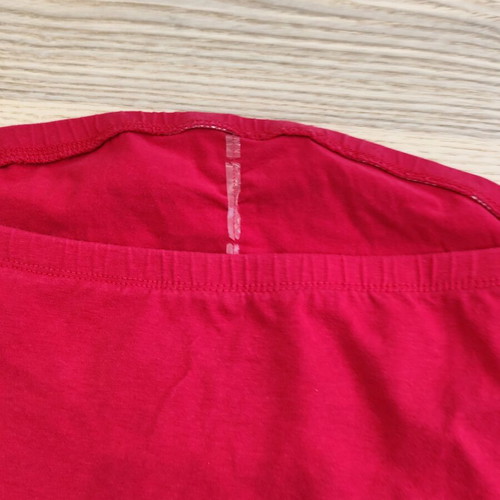Peacocks Y2K red strapless tube top M, like new