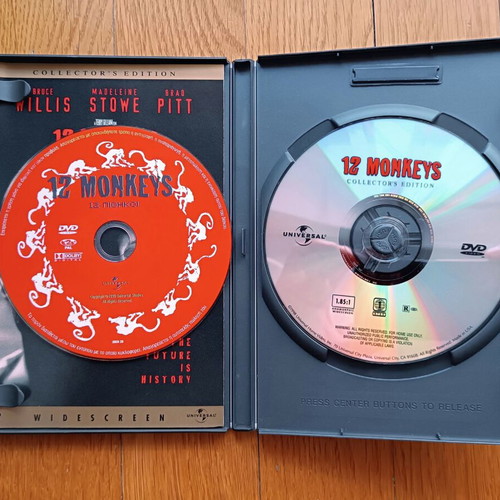 12 Monkeys DVD μεταχειρισμένο με ελληνικούς υπότιτλους