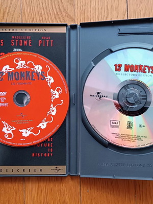 12 Monkeys DVD μεταχειρισμένο με ελληνικούς υπότιτλους