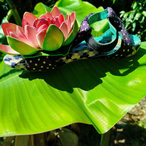 Irregular Choice platform sandals like new, size 37, 3D floral design