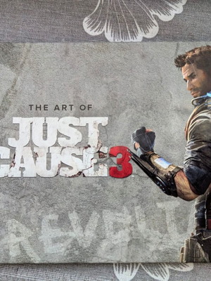 Just Cause 3 Artbook σαν καινούργιο με επίσημο χάρτη παιχνιδιού