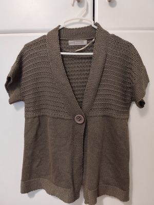 Zara short-sleeve cardigan medium like new