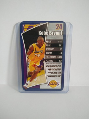 Κάρτα NBA Kobe Bryant μεταχειρισμένη Limited Edition