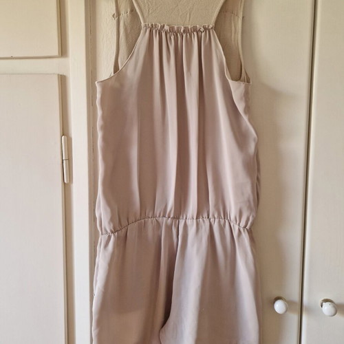 Sisley beige romper, size S