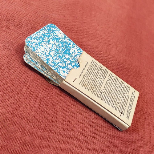 Collectible 1970s card deck with vintage motorcycles like new