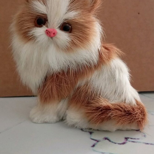 Decorative cat 10 cm, like new, 1980s