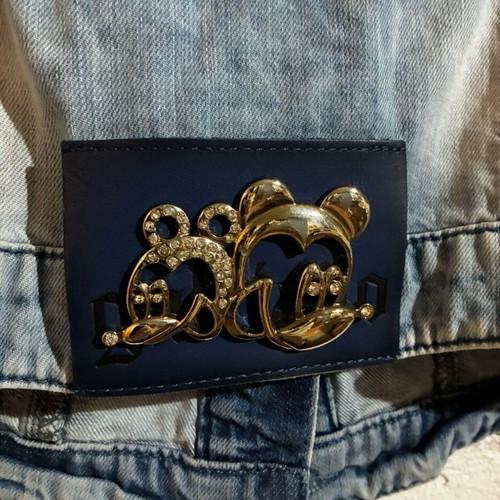 Galliano denim jacket like new, blue, size XL