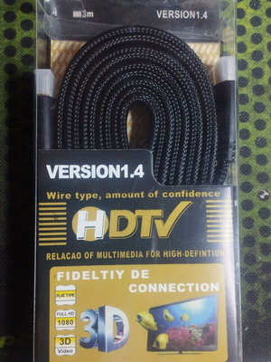 Hdmi cable 3 meters new