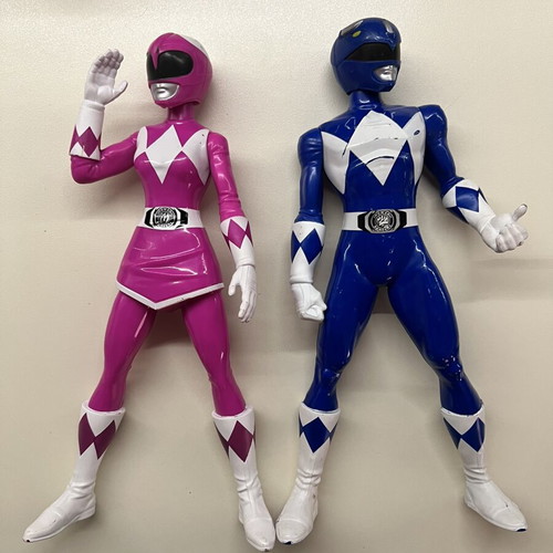 Mighty Morphin Power Rangers Hasbro figures like new, set of two