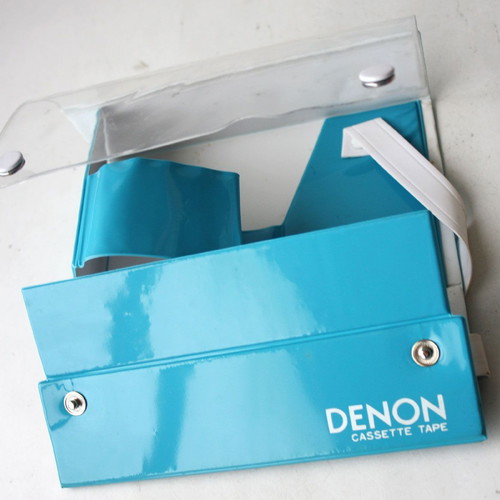 Denon Vintage 80's Cassette Case new