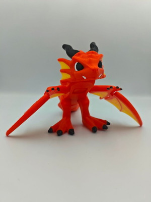 3D Printed Articulated Dragon with Moving Wings new (21cm)