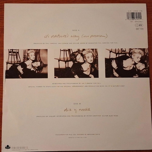 Dollar It's Nature's Way 12" Maxi Single used, electronic