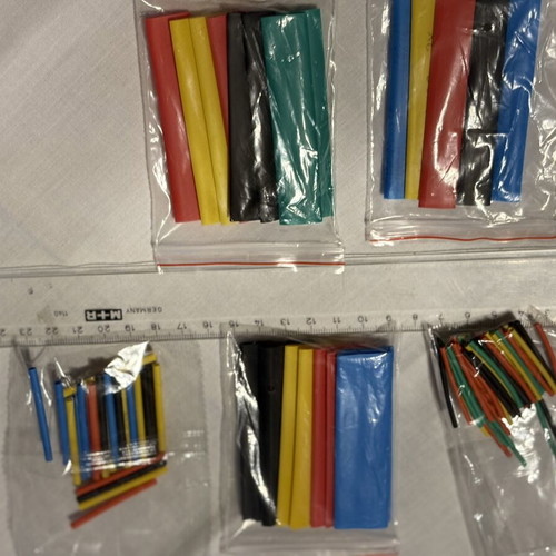 Plastic Cable Repair and Reinforcement Sleeves new, assorted colors