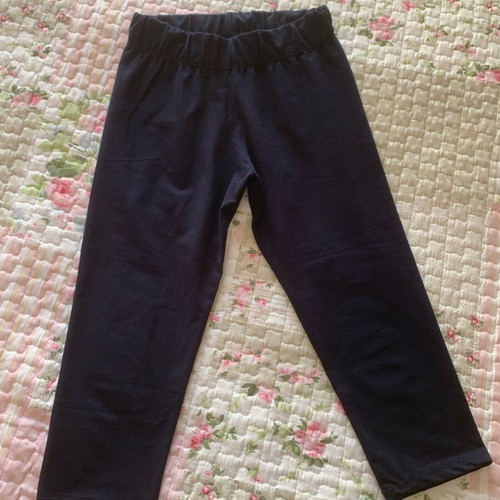 Capri women's sports leggings like new, blue, size L