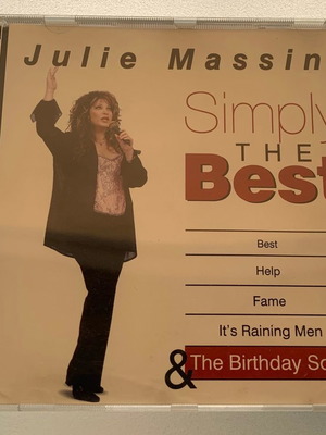 Julie Massino Simply the Best CD μεταχειρισμένο, 5 τραγούδια, pop