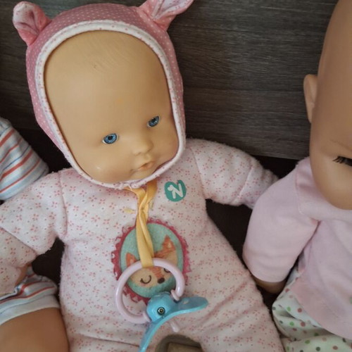 Nenuco soft dolls set of 4 like new